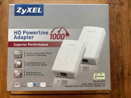 Photo of free Powerline Adapter - Zyxel PLA5206 (Spital CH63) #1