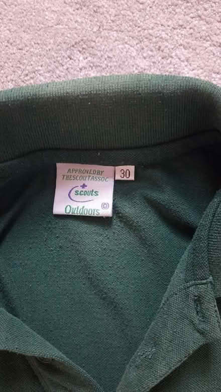 Photo of free Scouts T-shirt uniform size 30 (Maybury Hill GU22) #2