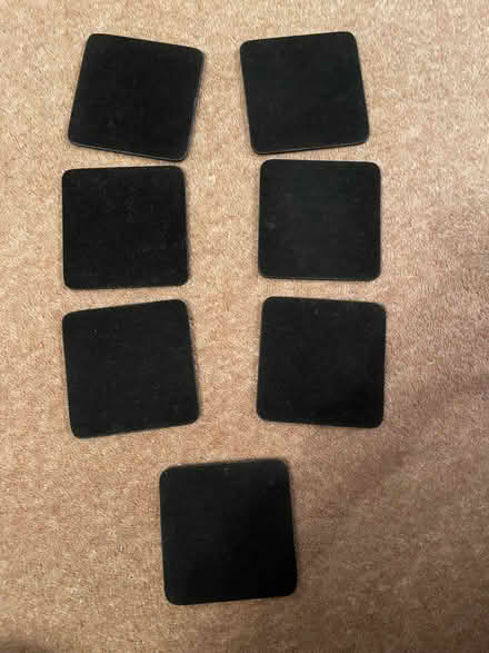 Photo of free Red flower coasters (Formby L37) #2