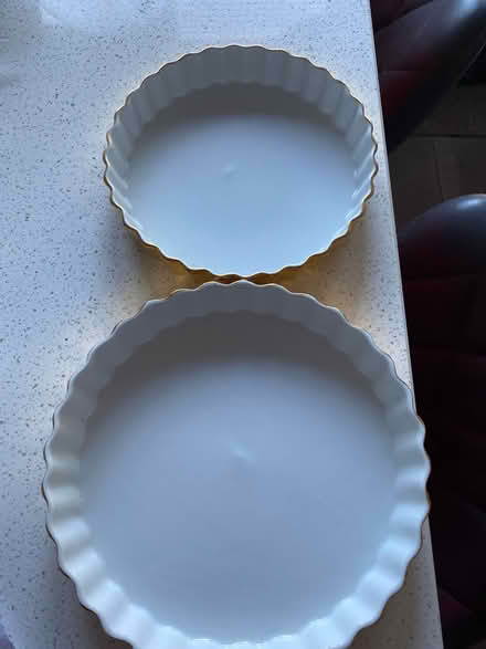 Photo of free 2 Quiche/Flan Dishes (Elm Park RM12) #3