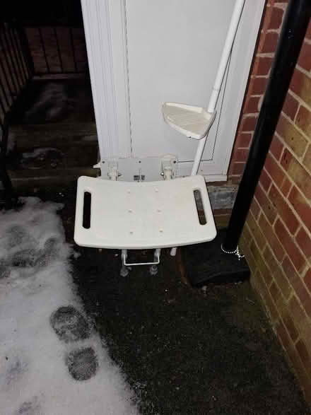 Photo of free Wall Mounted Shower seat (Meanwood LS6) #1