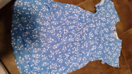 Photo of free Blue flower dress 10-11 years (Norcot RG30) #1
