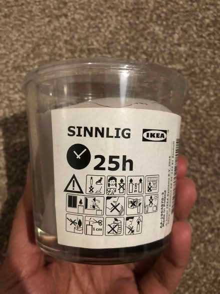 Photo of free Unopened IKEA candle (Etwall) #1