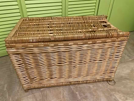 Photo of free Wicker trunk (Near Highland Hospital) #1