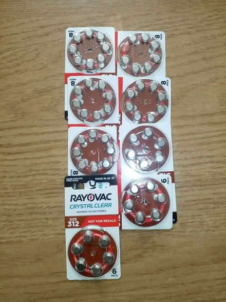 Photo of free Hearing aid batteries (West Malling ME19) #1