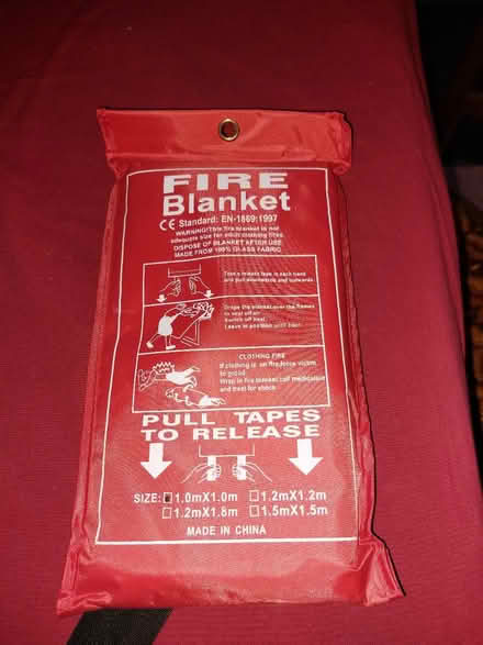 Photo of free Small fire blanket (Worcester Park KT4) #2