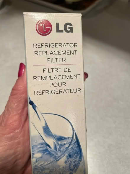 Photo of free LG refrigerator replacement filter (West Billerica) #1