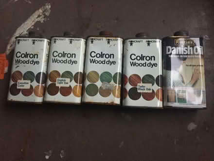Photo of free Wood stains, part used (Southdown AL5) #1