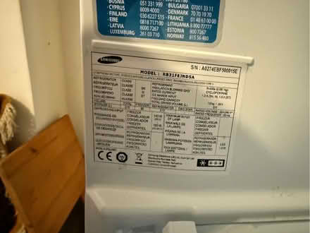 Photo of free Samsung fridge freezer (Upper Holloway N19) #4