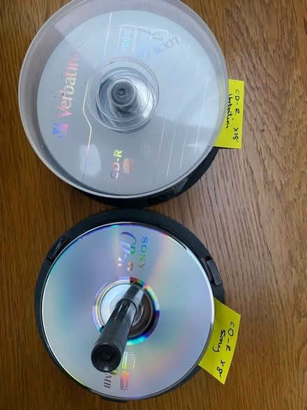 Photo of free Selection of Blank CD-R and DVD-R Discs (Warlingham CR6) #1