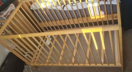 Photo of free Ikea Sniglar Cot WITHOUT MATRESS (Barkingside IG2) #2