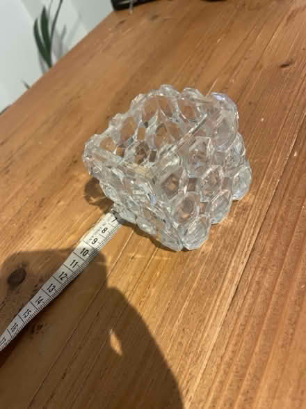 Photo of free Transparent plastic candle holder (201 Streatham High Road) #2