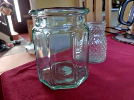 Photo of free Two glass jars (Worcester Park KT4) #3