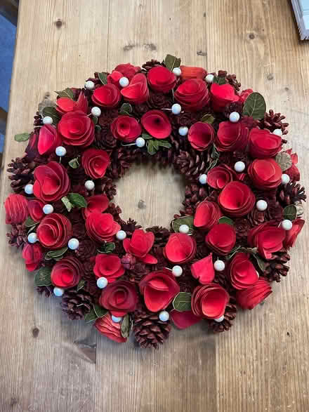 Photo of free Christmas door wreath (CH1 nr Racecourse) #1