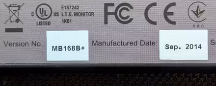 Photo of free ASUS MB168B+ Monitor (13 Mile and Southfield) #2