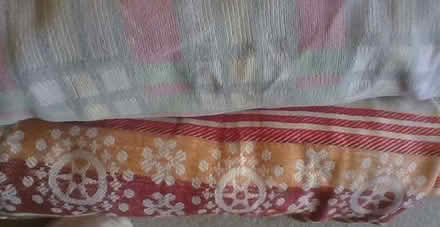 Photo of free 2 old bedspreads/ ?door curtains, heavy fabric (Staveley LA8) #2