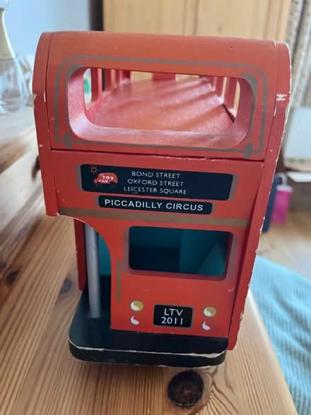Photo of free Toy wooden London bus (N22 near Durnsford Road) #2