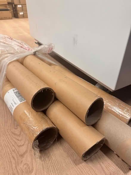 Photo of free Thick cardboard tubes (Highbury & Islington) #1