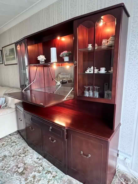 Photo of free Mahogany Display/Storage Unit (Snodland ME6) #3