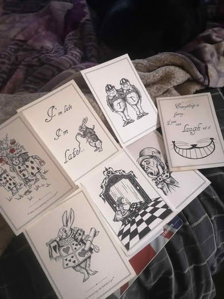 Photo of free Alice in wonderland blank cards (Gerrards Cross SL98TD) #2