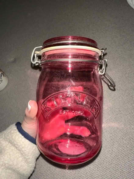 Photo of free Pink Kilner jar (Blackheath SE13) #1
