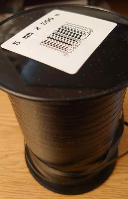 Photo of free Black giftwrap ribbon (West Bedhampton PO9) #2