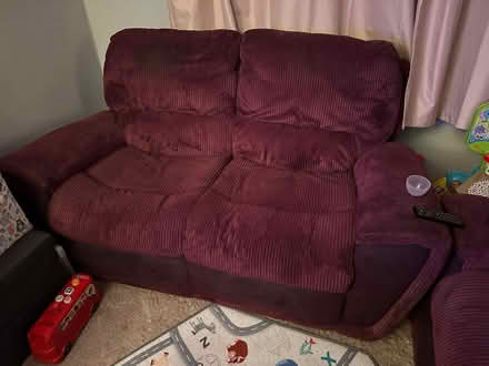 Photo of free Sofa purple (CR4) #3