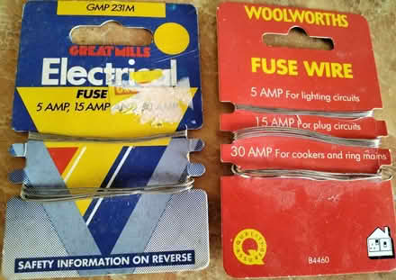 Photo of free Fuse wire (Gyle EH12) #1