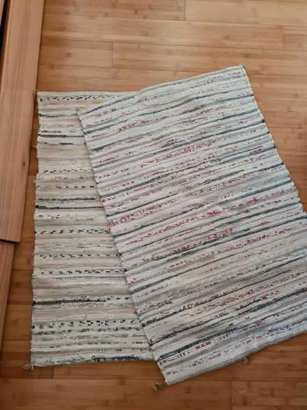 Photo of free 2x small rugs/mats (Wood green N22) #1