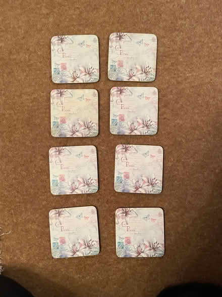 Photo of free Set of 6 coasters (Formby L37) #1