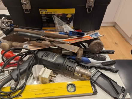 Photo of free Large Black & Decker tool box with assorted tools (Bath & North East Somerset) #2
