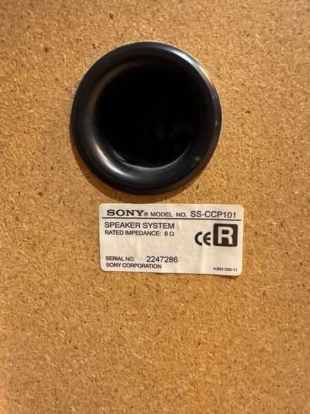 Photo of free Pair of Sony speakers (Hove Station area BN3) #2