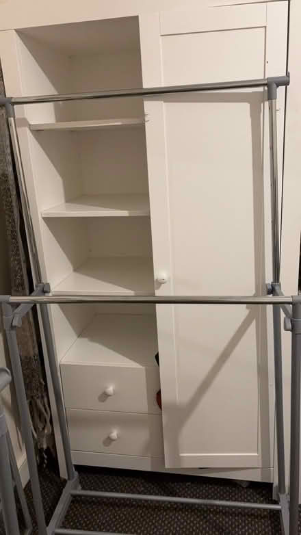 Photo of free clothing rails x2 (CH65 4AQ) #1