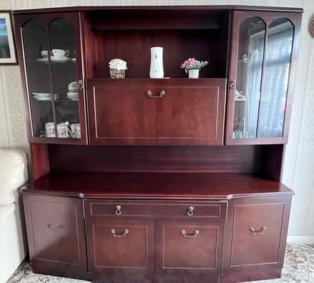 Photo of free Mahogany Display/Storage Unit (Snodland ME6) #2