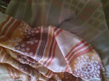 Photo of free 2 old bedspreads/ ?door curtains, heavy fabric (Staveley LA8) #1