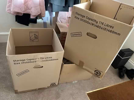 Photo of free Moving Boxes (BN3 5SB) #1
