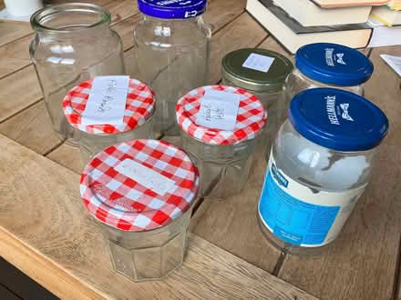 Photo of free 8 empty jam jars (Willowbrae EH8) #1