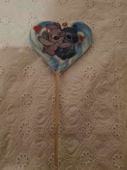 Photo of free Large Stitch & Lilo Lolly (Lightwood ST3) #1