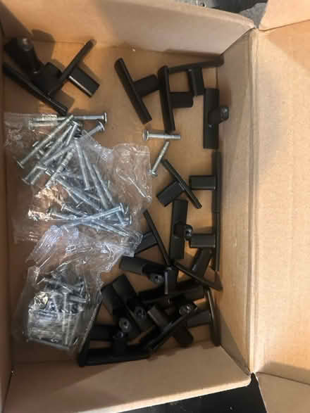 Photo of free Black Kitchen knobs (Livonia) #3