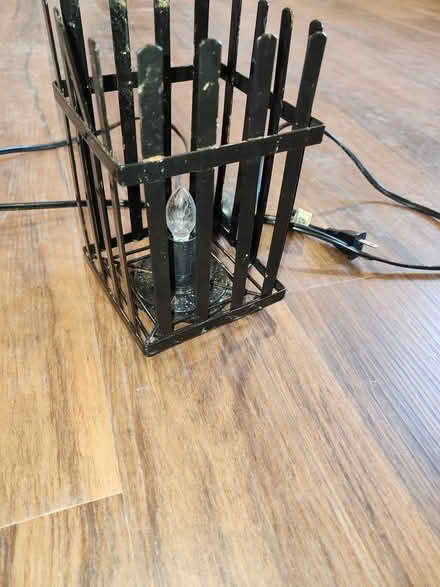 Photo of free Black Metal Cage Light (Ambler) #1