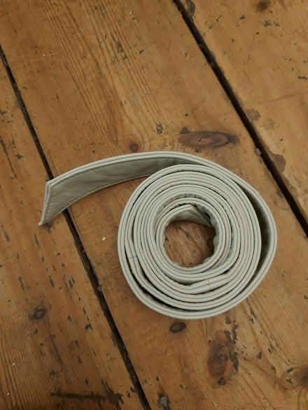 Photo of free Pale grey leather sash (Crystal Palace, SE19) #2