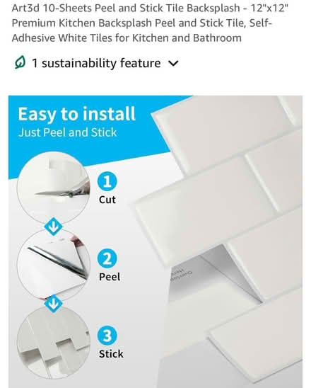 Photo of free Peel and stick tiles (Woking) #2