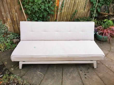 Photo of free Click-clack sofabed, grey (South Tottenham N15 4) #1