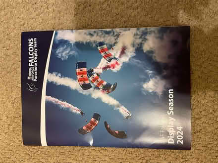 Photo of free RAF Falcons Display Team 2024 Brochure (60 pages) (Barrow nr Whalley BB7) #1