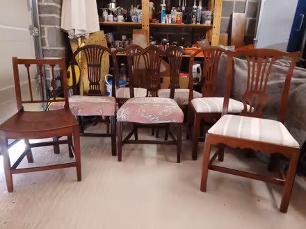 Photo of free Antique dining chairs (Saltford) #1