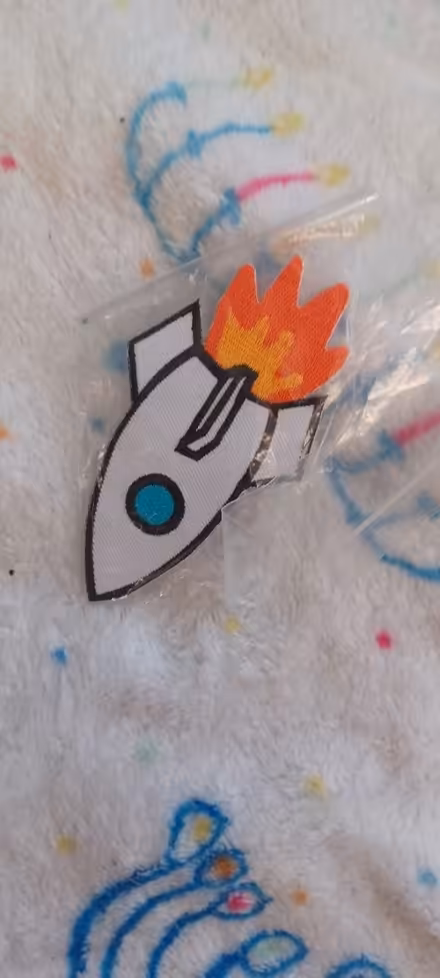Photo of free Rocket iron on patch (Leicester, LE3) #1
