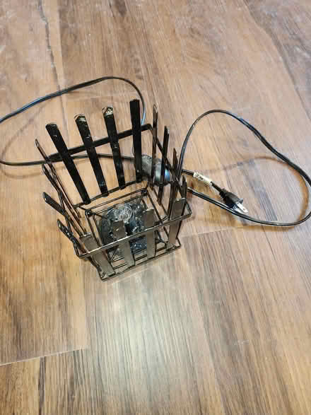 Photo of free Black Metal Cage Light (Ambler) #2