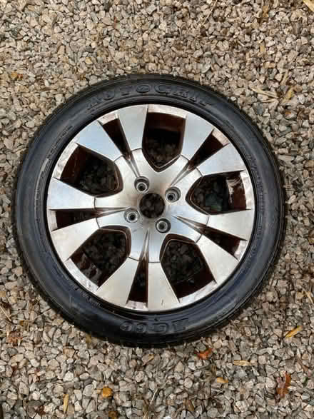 Photo of free Alloy spare wheel with tyre (KT2 North Kingston) #2