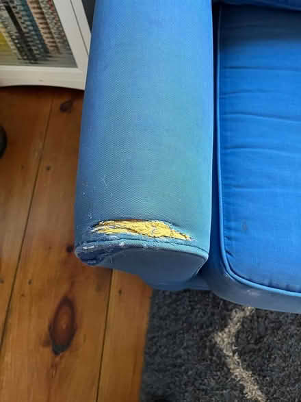 Photo of free Blue Sofa (stone ridge, ny) #2