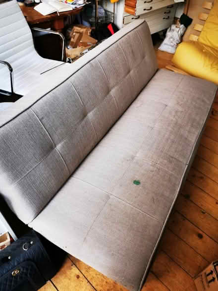 Photo of free Click-clack sofabed, grey (South Tottenham N15 4) #2